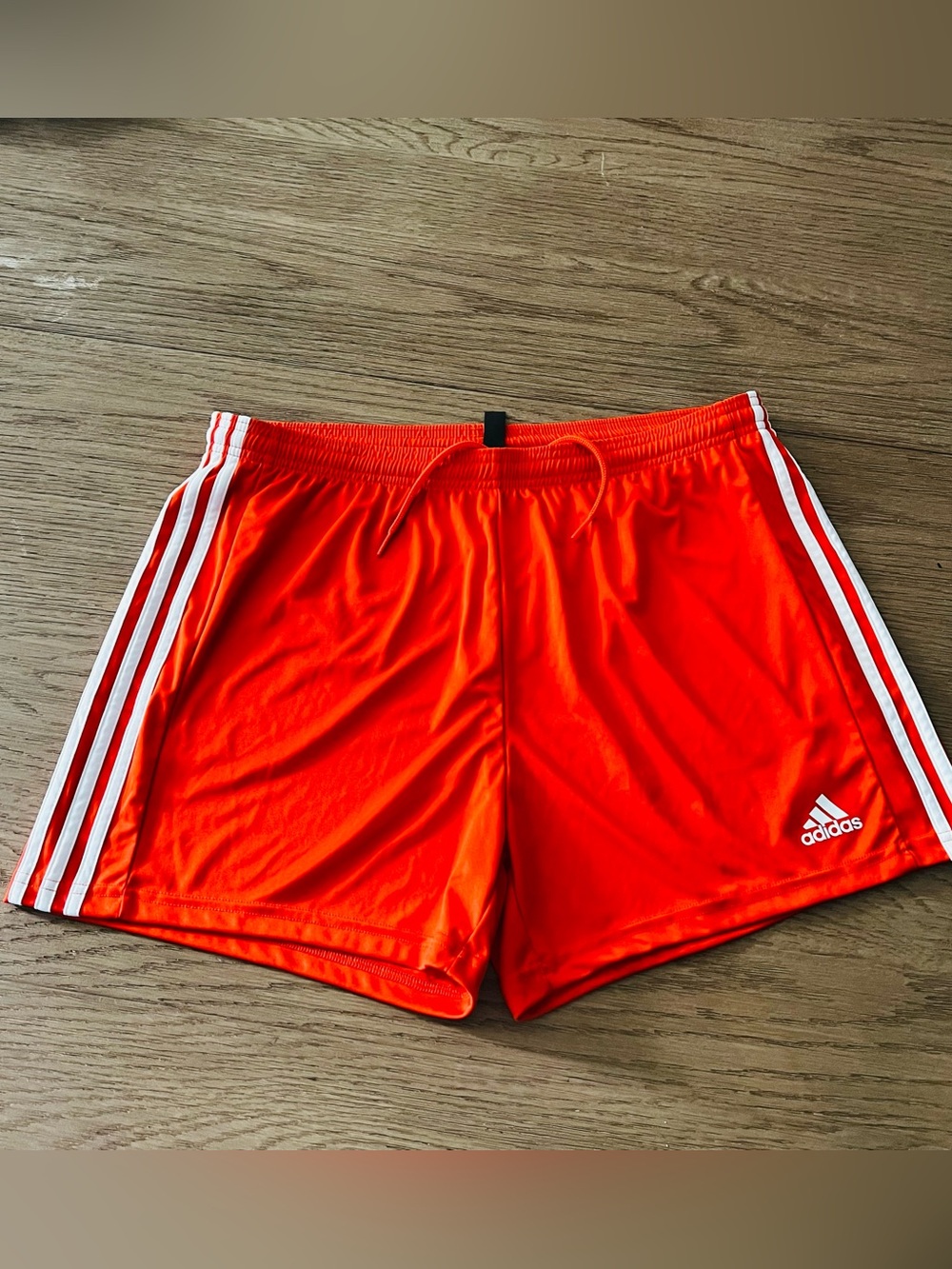 Adidas Primegreen Aeroready Side Stripe Orange Shorts XL